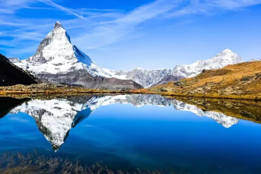 Panorama Apartment For 4 Near Zermatt Täsch Dış mekan fotoğraf